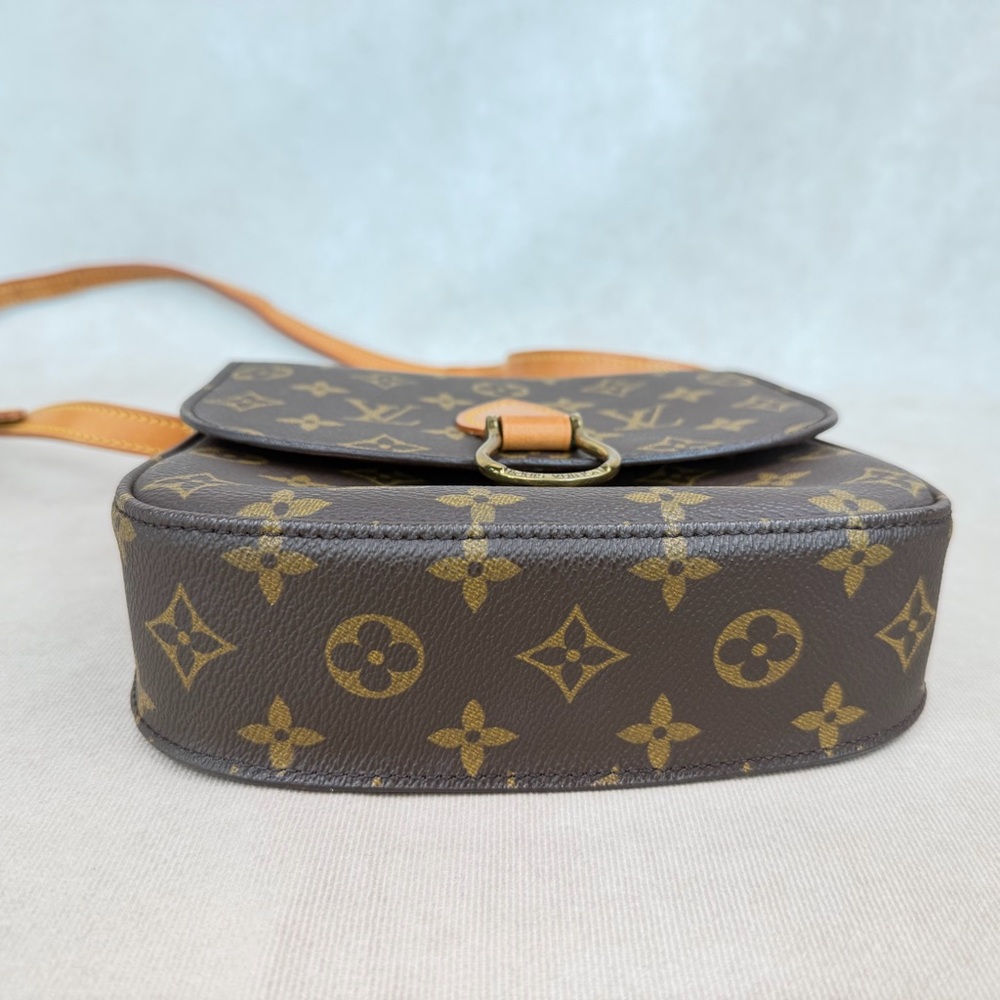 Louis Vuitton Monogram Saint Cloud PM Crossbody Bag Leather Strap - Picture 6 of 17